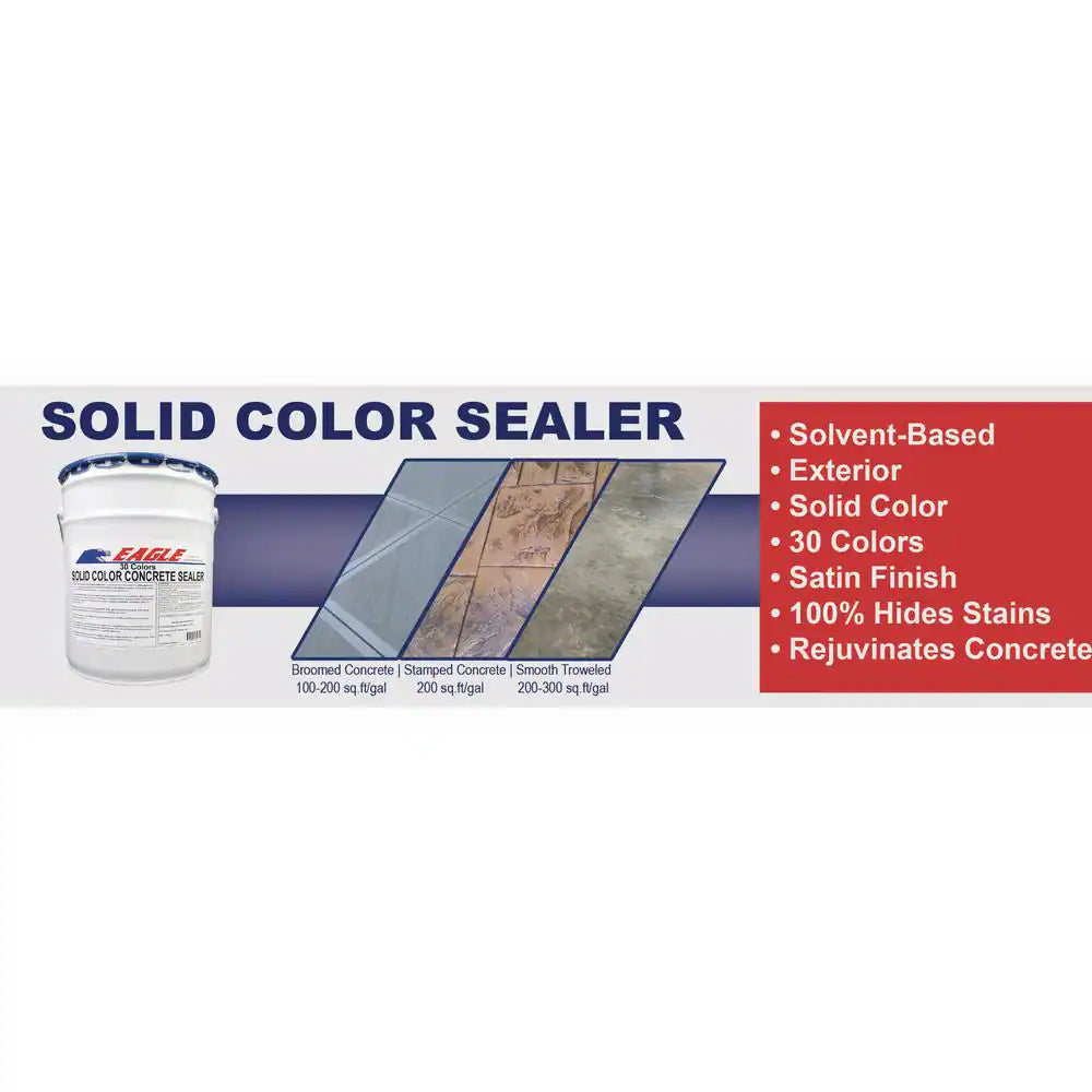 5 Gal. Fresh Concrete Solid Color Solvent Based Concrete Sealer