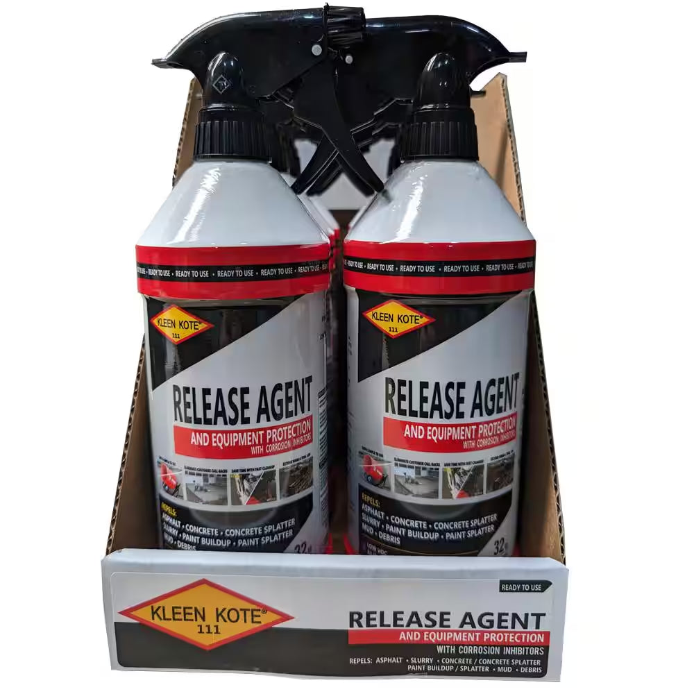 32 Oz. Water Based Industrial Concrete Release and Anti-Corrosion Coating Spray Bottle (6-Pack)