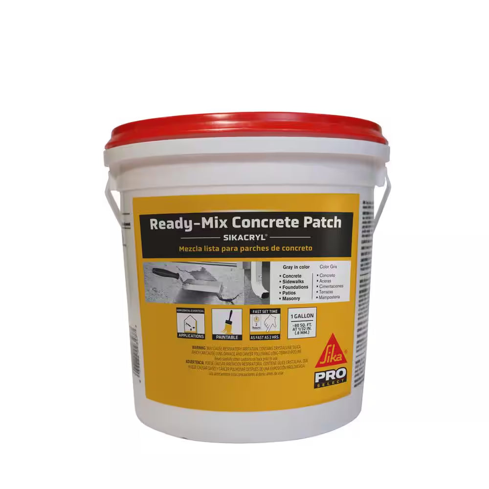 1 Gal. Ready-Mix Concrete Patch and Repair, Textured Concrete Patch