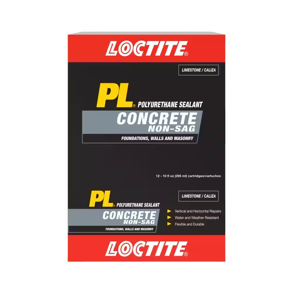 PL Concrete Crack and Masonry 10 Oz Polyurethane Sealant Limestone Cartridge (Each)