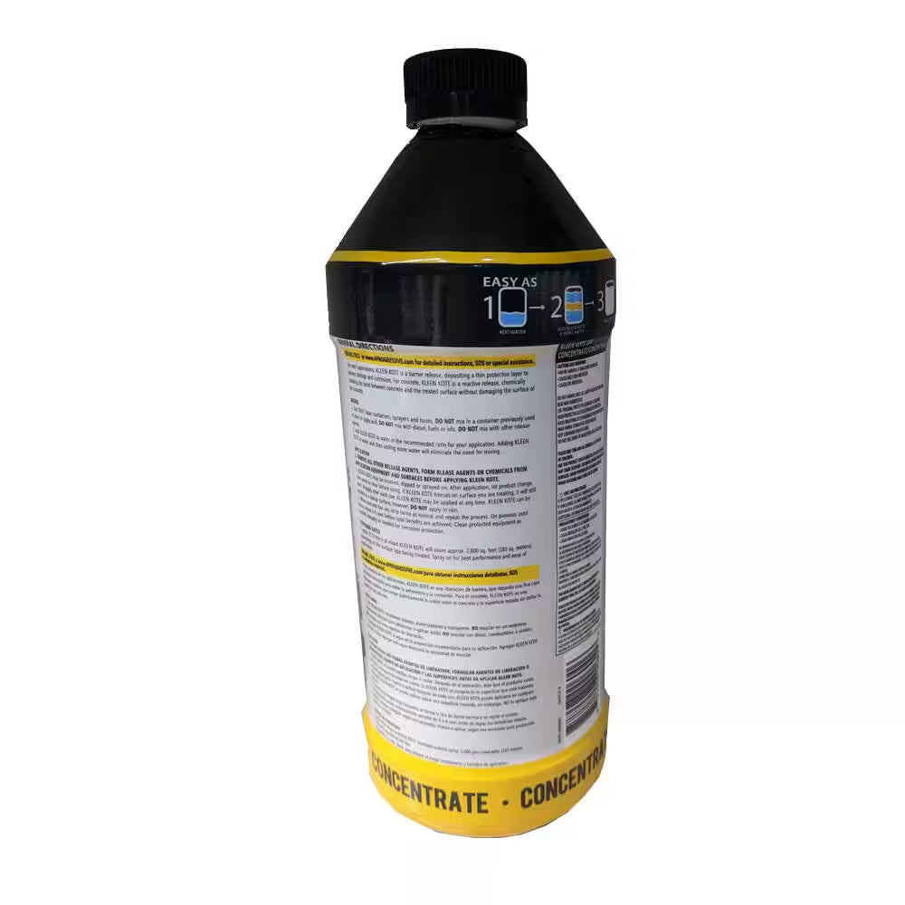 32 Oz. Water Based Industrial Concrete Release and Anti-Corrosion Coating Concentrate