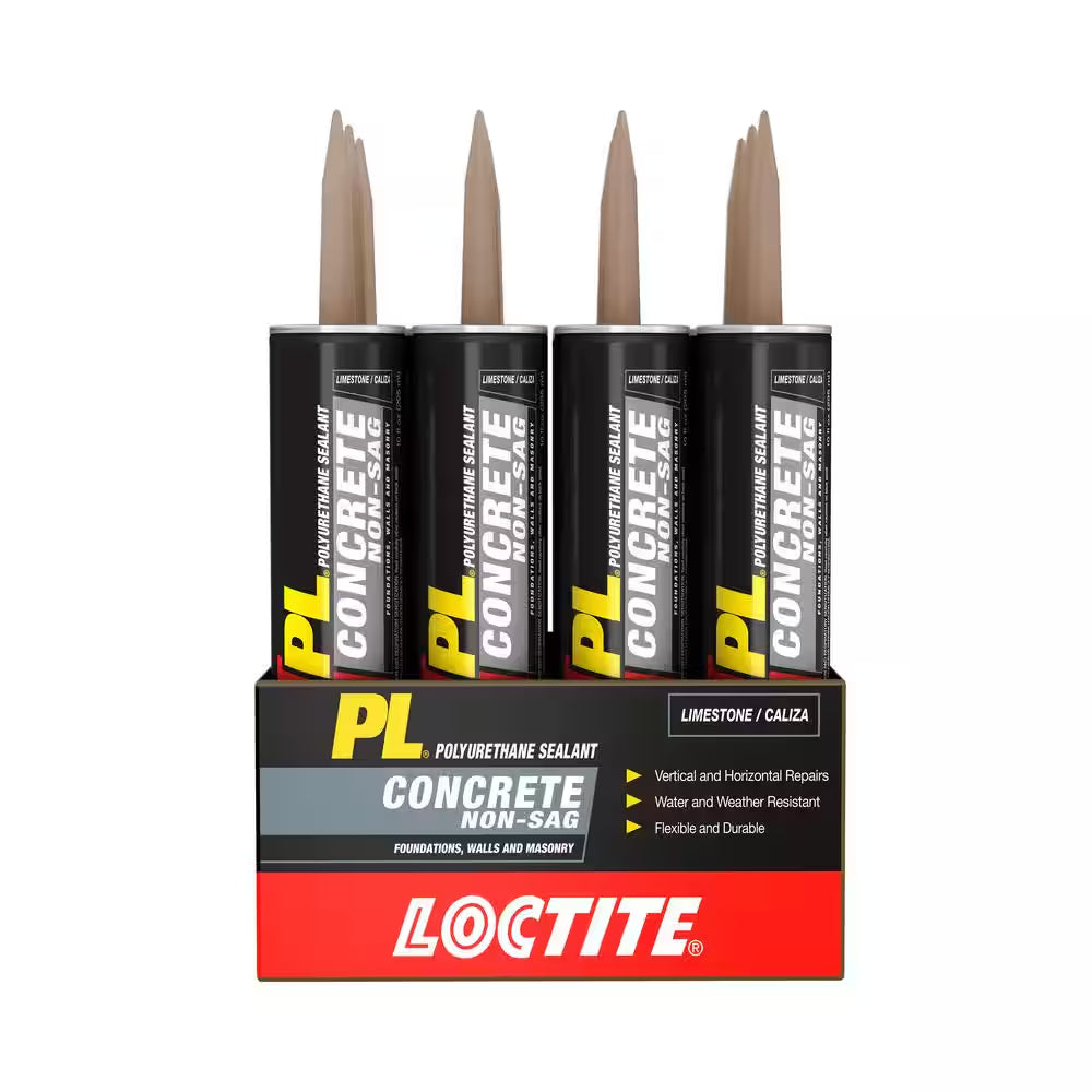 PL Concrete Crack and Masonry 10 Oz Polyurethane Sealant Limestone Cartridge (Each)