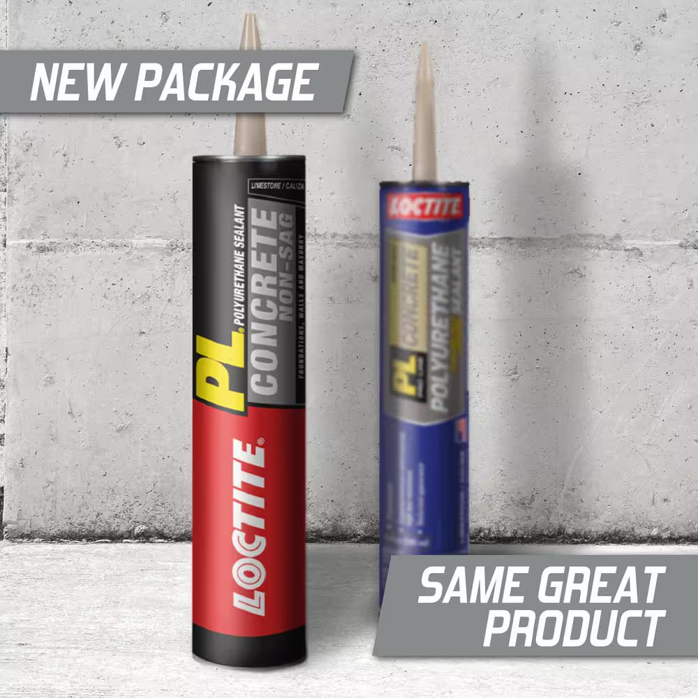 PL Concrete Crack and Masonry 10 Oz Polyurethane Sealant Limestone Cartridge (Each)