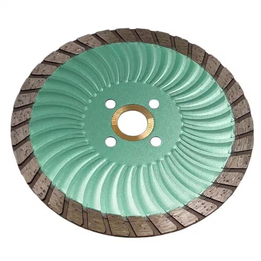 5 In. Turbo Wave Saw Blade for Granite, Sandstone, Marble, Concrete and Masonry