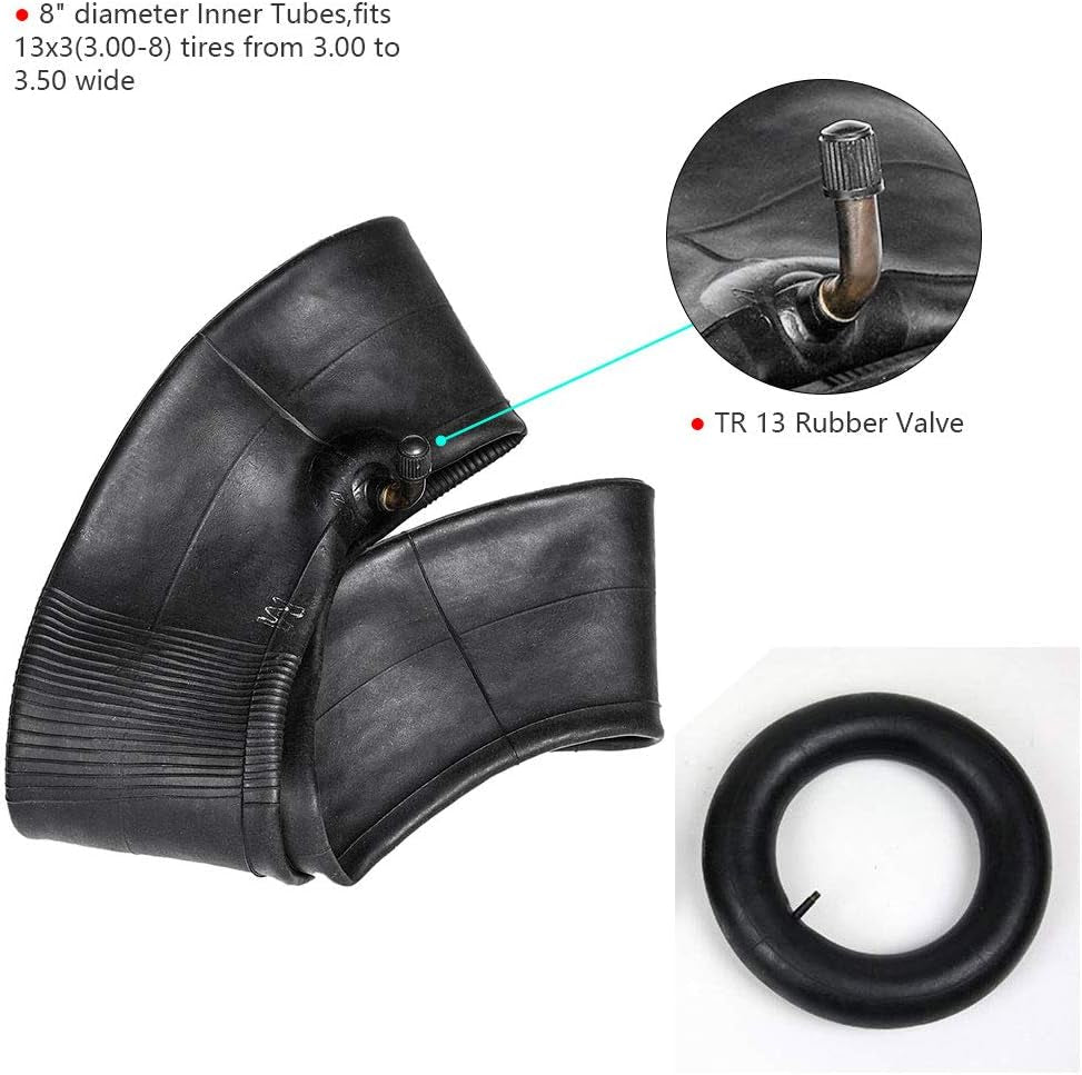 NEW 3.50/3.00-8 Inner Tube Innertube for Wheel Barrows Mini Choppers Scooters Pocket Bikes and More