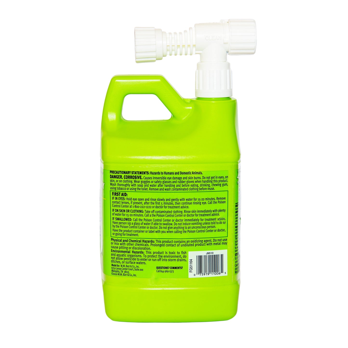 E-Z House Wash with Hose-End Adapter, 64 Oz.