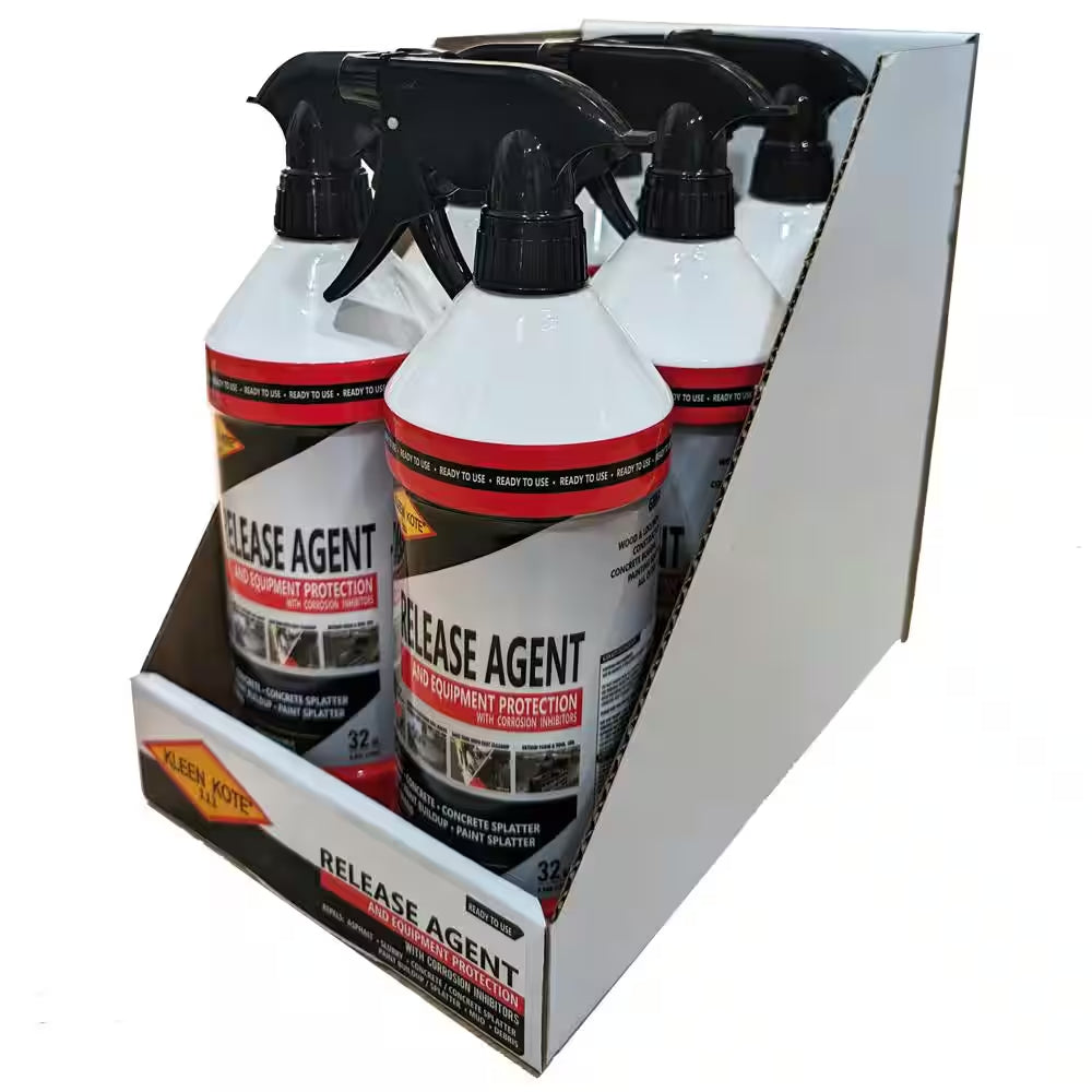 32 Oz. Water Based Industrial Concrete Release and Anti-Corrosion Coating Spray Bottle (6-Pack)